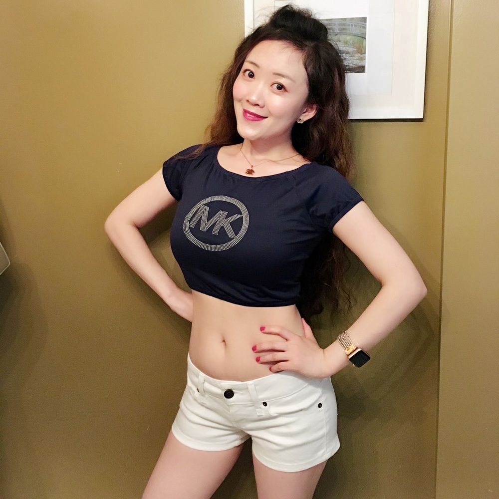 Michael Kors dark blue T- shirt